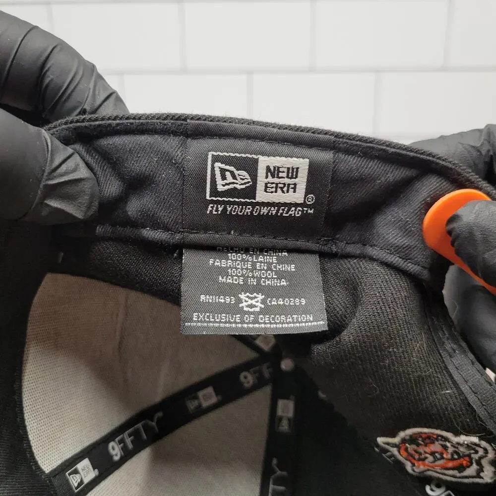 New Era 9FIFTY Cincinnati Bengals Snapback Hat NFL Black Orange OSFM Cap